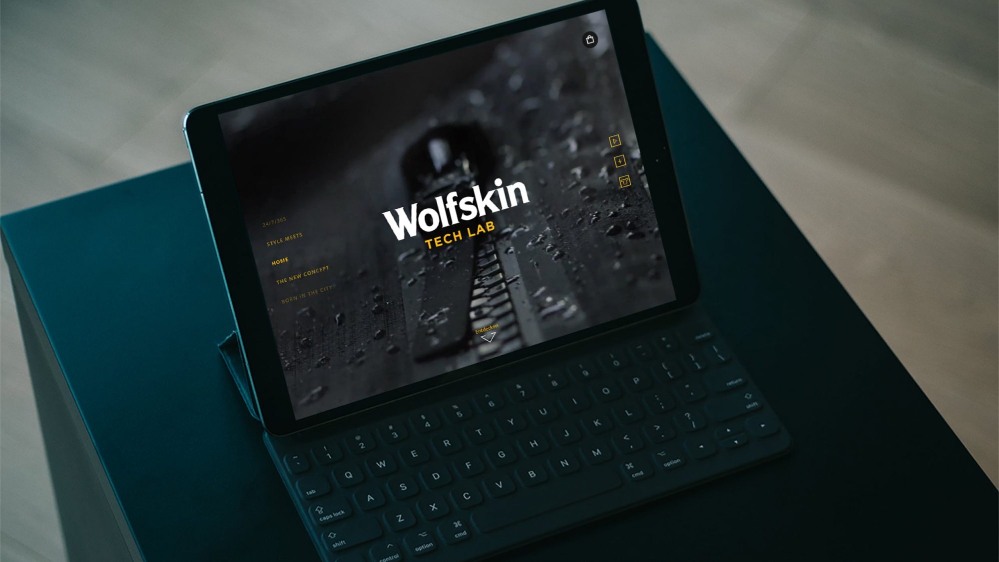 Wolfskin Tech Lab – a microsite for the new Jack Wolfskin collection ...