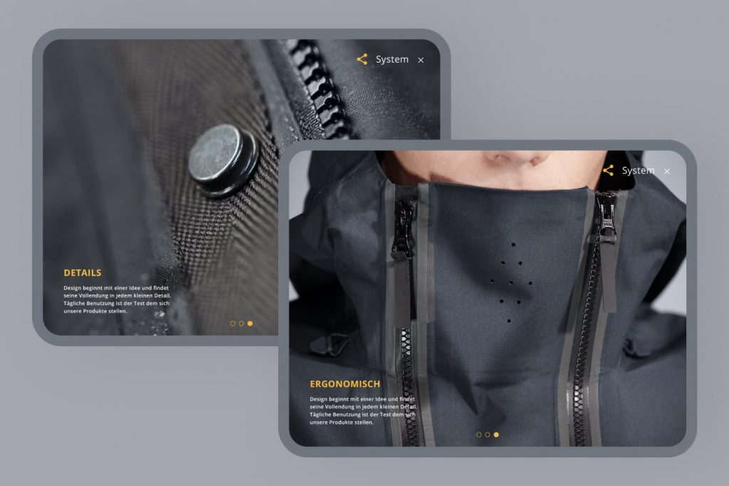 Wolfskin Tech Lab – a microsite for the new Jack Wolfskin collection ...